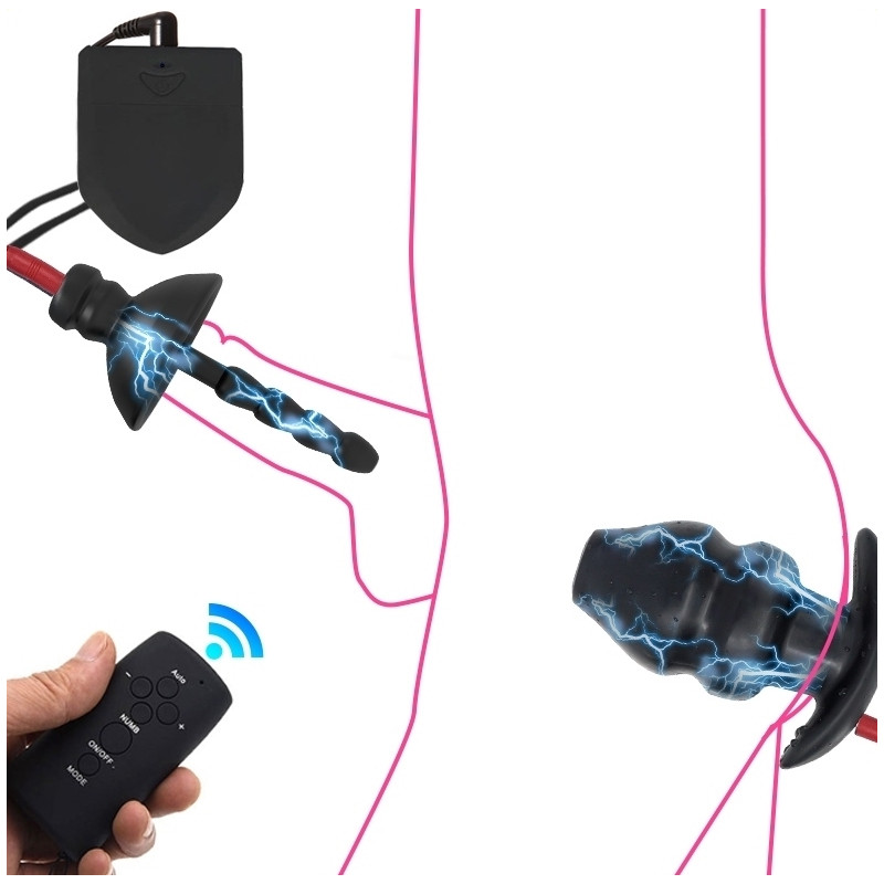 ElectroPlayer Kit Plugs Anus + Penis Electro
